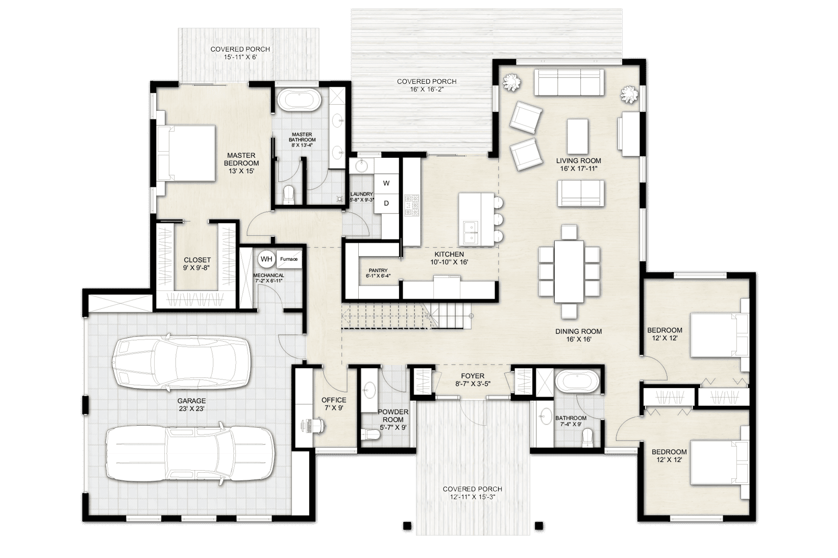 Truoba House Plan - 1123