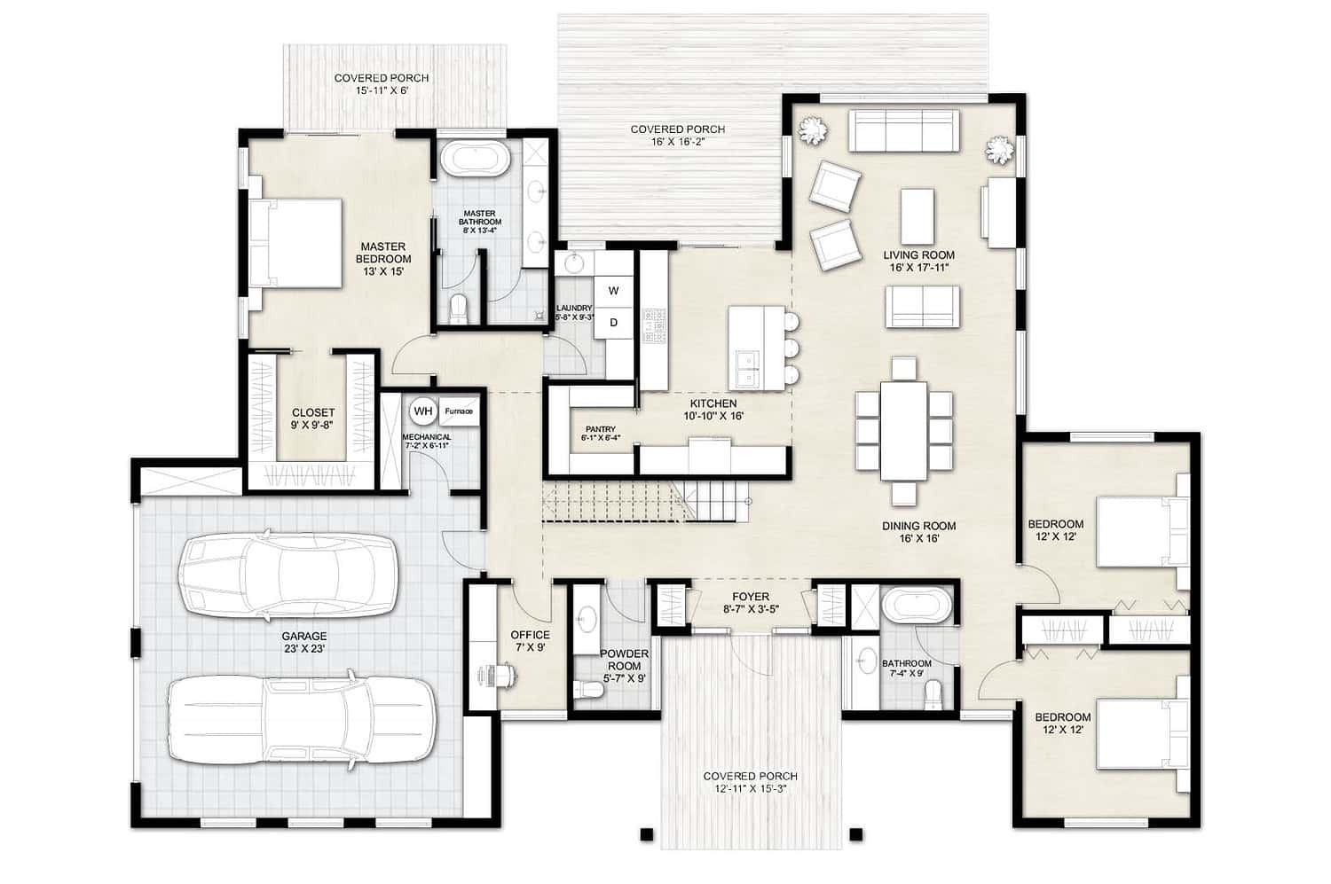 Truoba House Plan - 1123