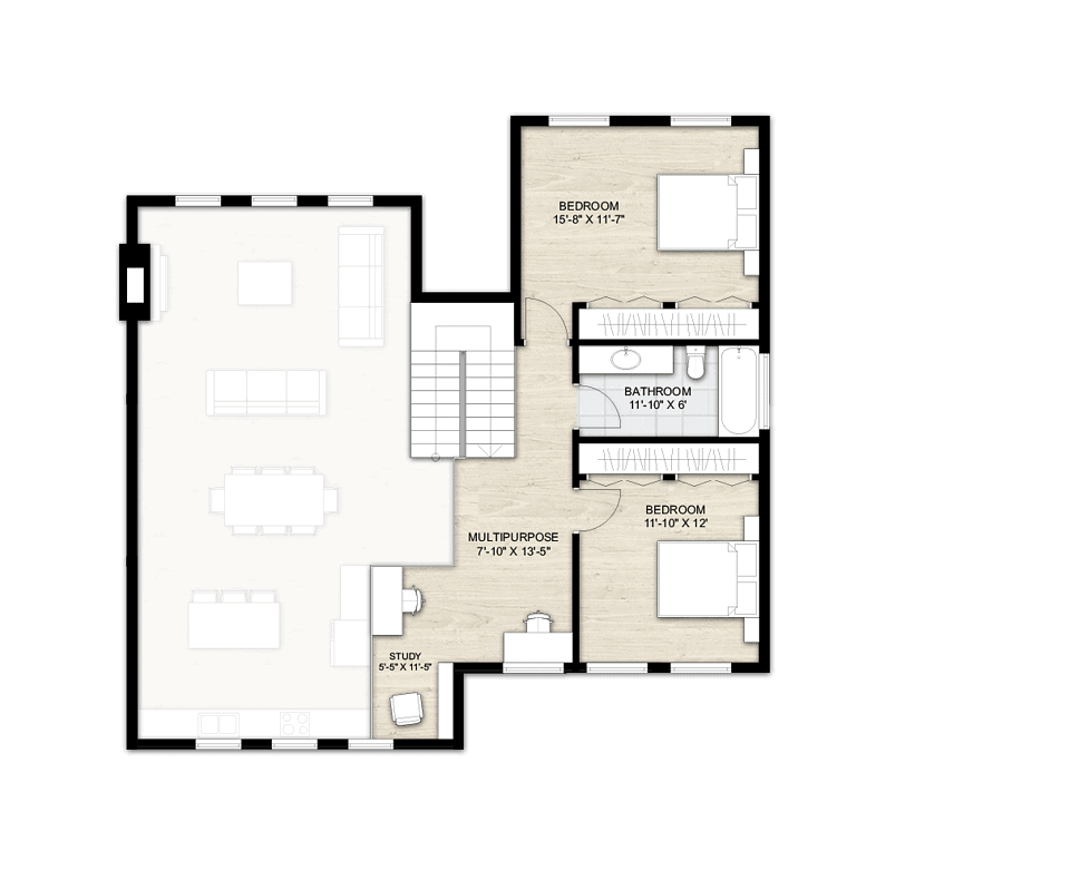 Truoba 1122 | 3 Bedroom House Plan