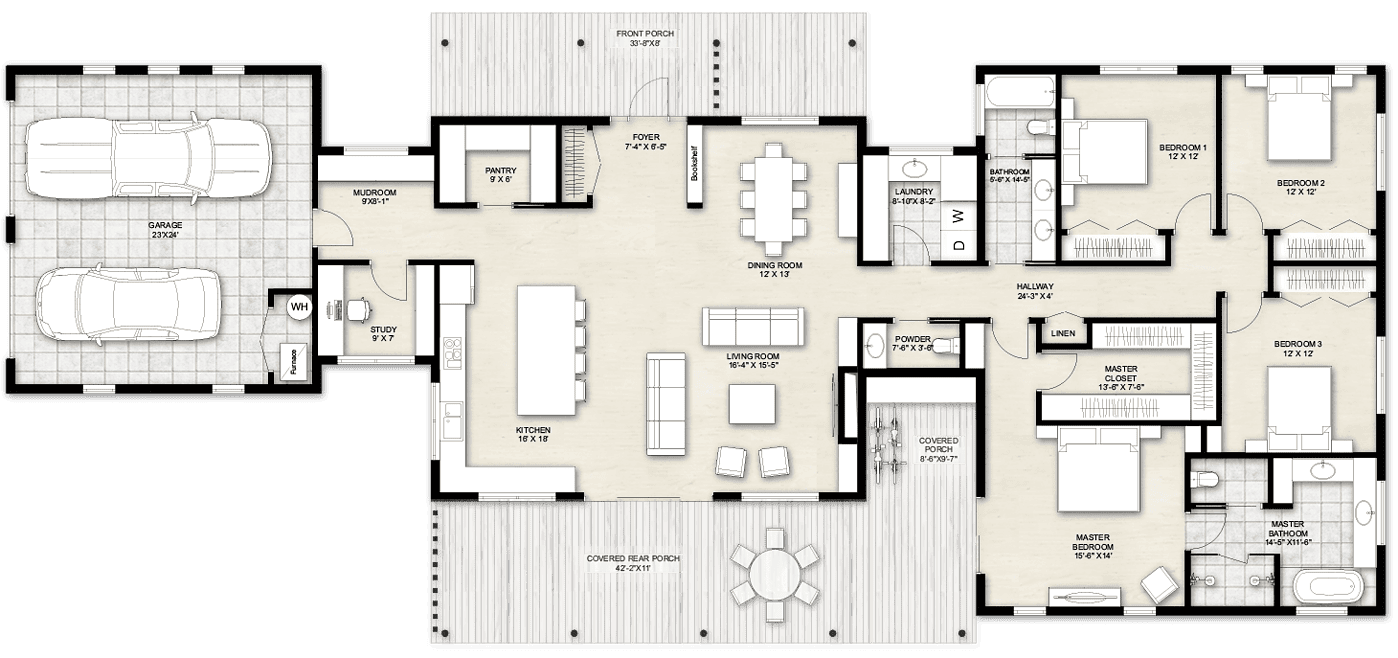 Truoba class 125 house floor plan