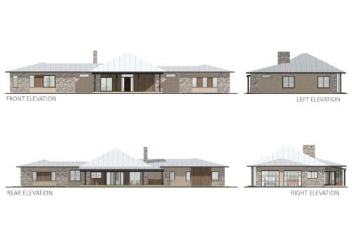 Truoba Class 125 house elevations