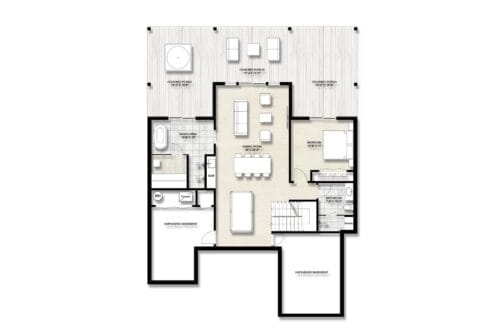 Truoba126 basement house plan